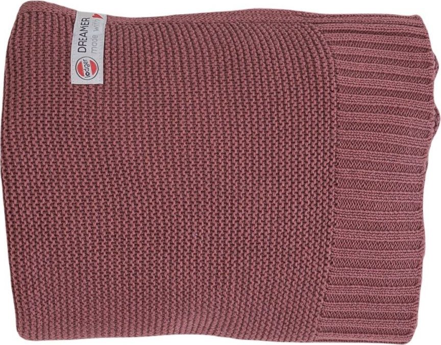 Lodger Bavlněná deka Dreamer Tribe Basic Rosewood 2021 - obrázek 1