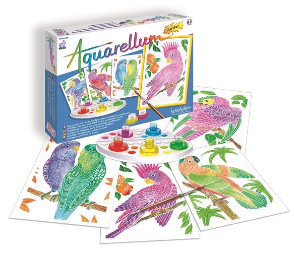 Sentosphére Akvarely junior - Papoušci