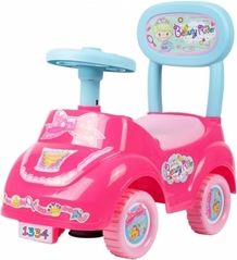 Dětské odrážedlo plastové - BEAUTY RIDER růžové - Tulimi - obrázek 1