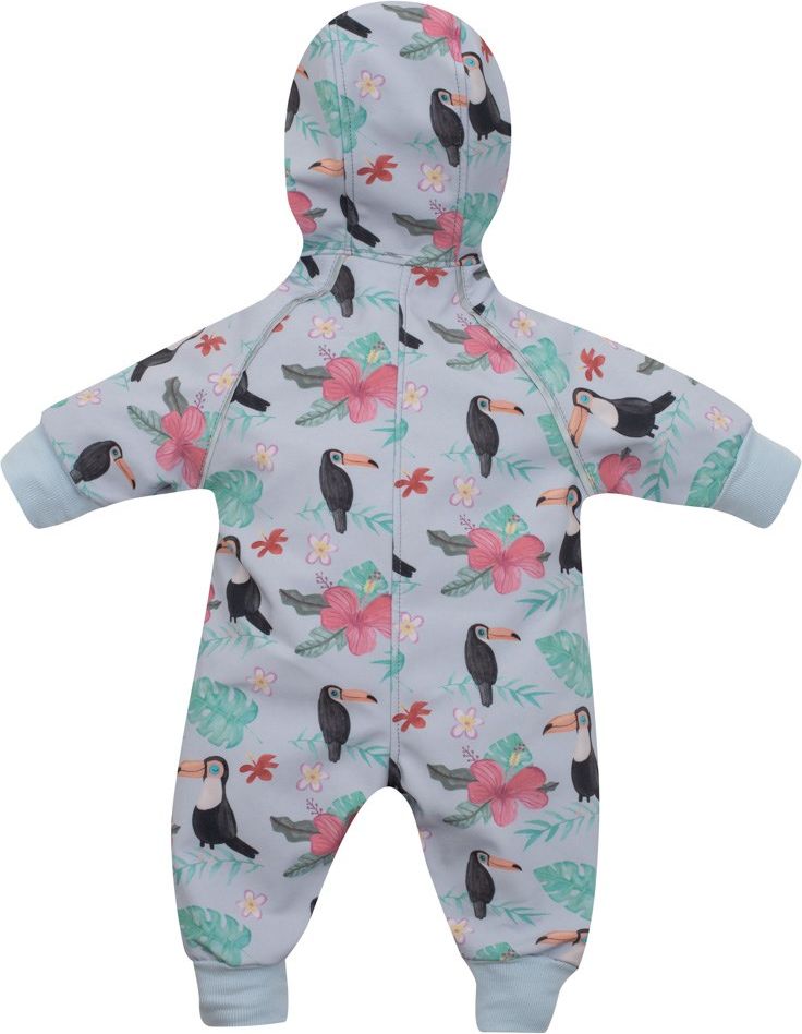 Softshellový kojenecký overal New Baby Tukan - dle Varianta: obrázku/68 (4-6m) - obrázek 6