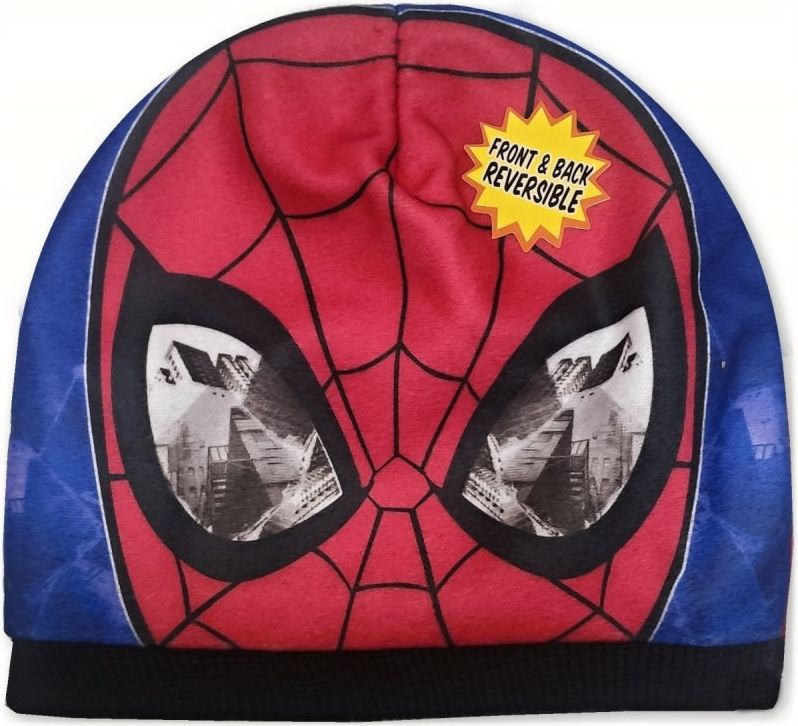 SunCity · Dětská / chlapecká teplá čepice Spider-man - MARVEL - motiv Hero 54 Černá - obrázek 1