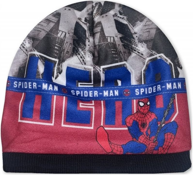 SunCity · Dětská / chlapecká teplá čepice Spider-man - MARVEL - motiv Hero 54 Černá - obrázek 2