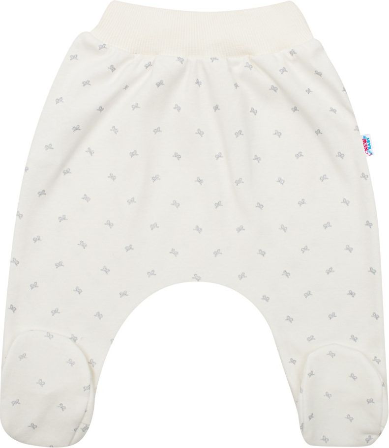 3-dílná bavlněná kojenecká souprava New Baby Kiddy smetanová 68 (4-6m) - obrázek 3