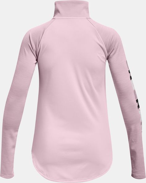 Tech Graphic Half Zip Triko dětské Under Armour | Růžová | Dívčí | M - obrázek 2