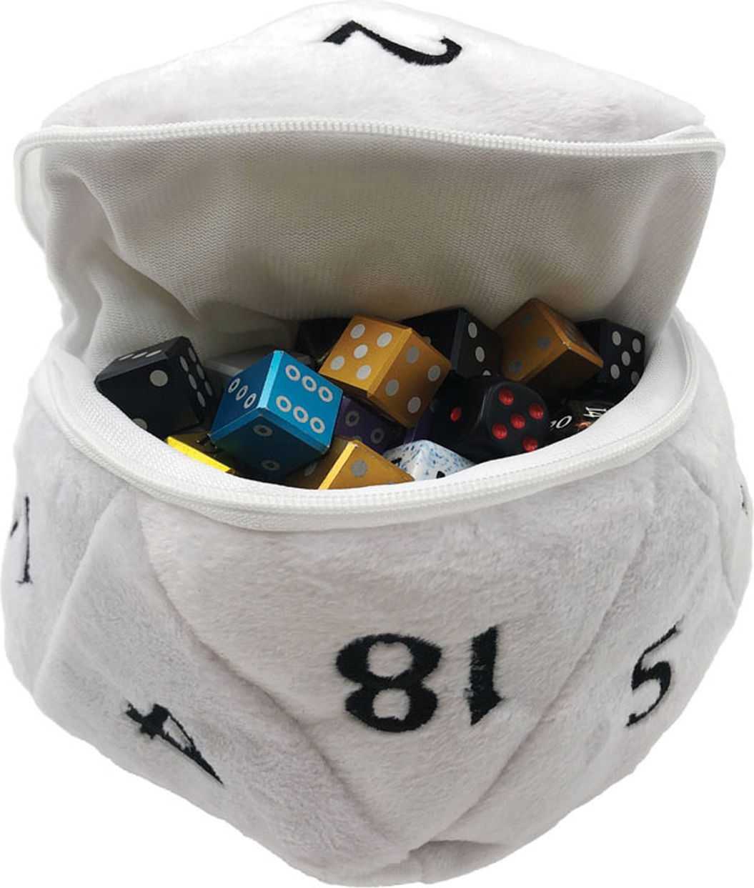 Ultra Pro UP - D20 Plush Dice Bag Barva: zelená - obrázek 2
