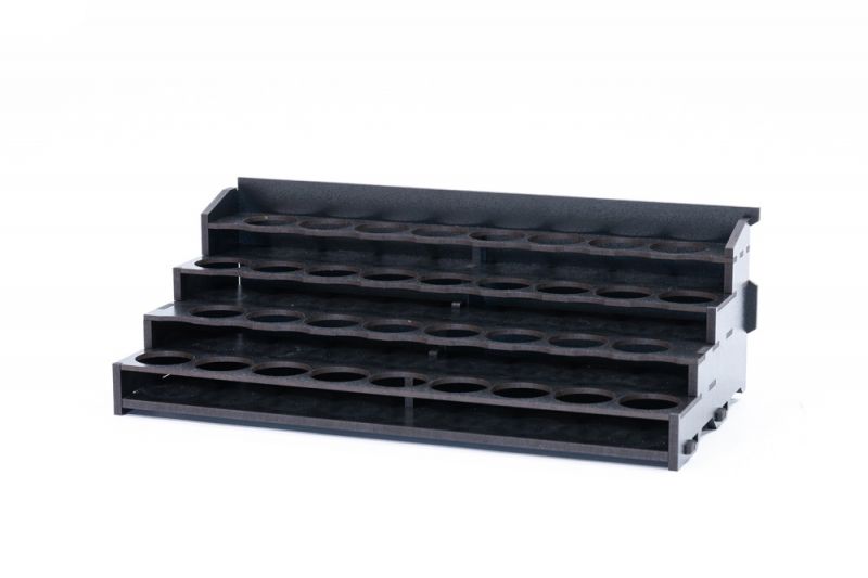 Kraken Wargames Black Paint Rack: Farbregal Top (Citadel) - obrázek 2