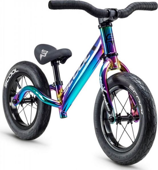 S'COOL Dětské odrážedlo pedeX RAINBOW - obrázek 1