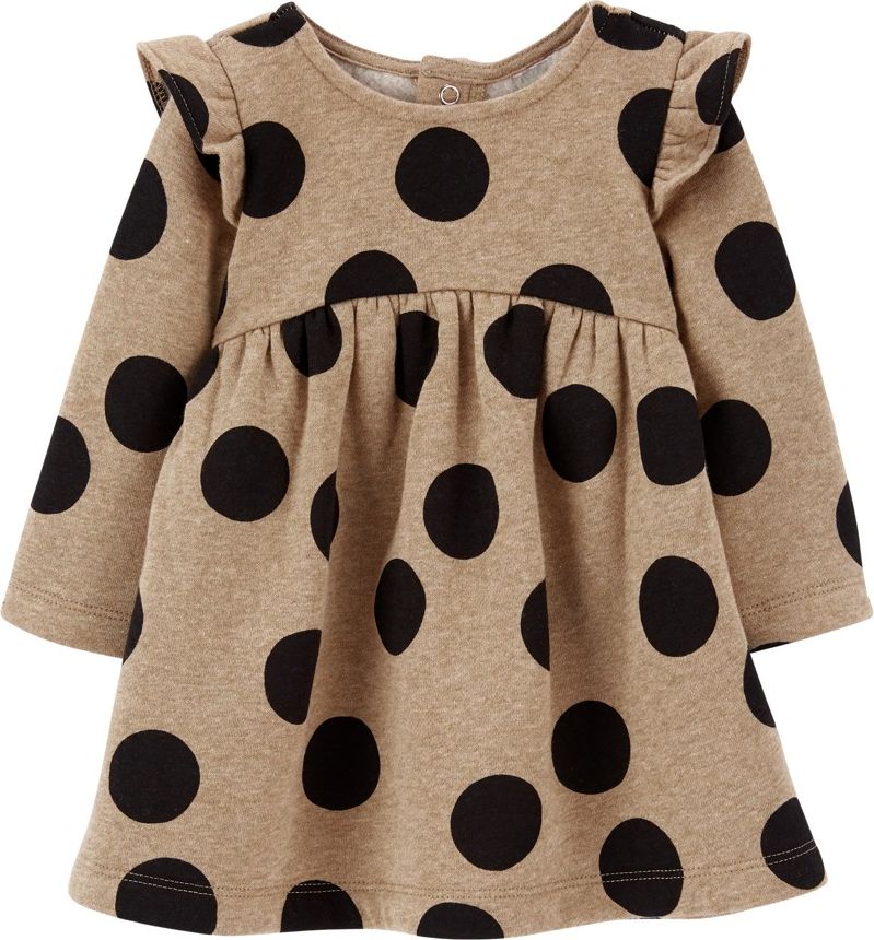 CARTER'S Šaty Black Dots dívka 12m - obrázek 1