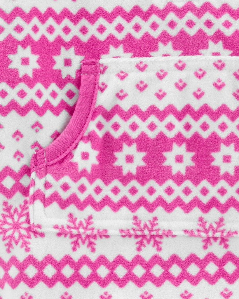 CARTER'S Overal bez nožiček přechodný Purple Patterns dívka 6m - obrázek 2