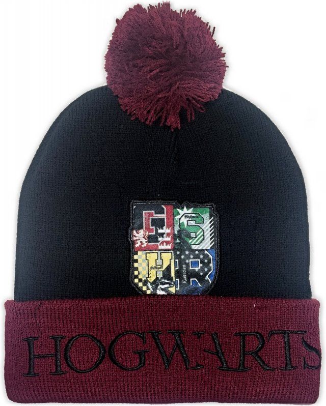 E plus M · Zimní úpletová čepice s bambulí Harry Potter - Hogwarts 54 - obrázek 1