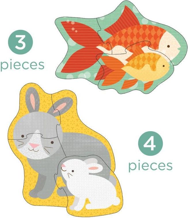 Petitcollage První puzzle Varianta: Zvířátka z farmy - obrázek 21