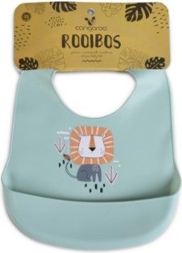 Cangoroo Silikonový bryndáček Baby bib Rooibos - mátový - obrázek 1