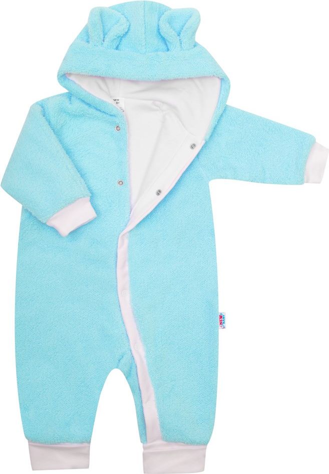 Dětský podzimní overal New Baby MiMi modrý 68 (4-6m) - obrázek 2