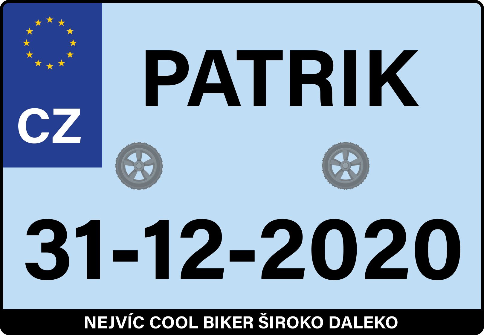 Dětské odrážedlo Enduro značky Toyz, dřevěné, barva růžová, s osobní SPZ Text na SPZ: Budoucí vítěz (vítězka) Tour de France, Barva SPZ: růžová - obrázek 7