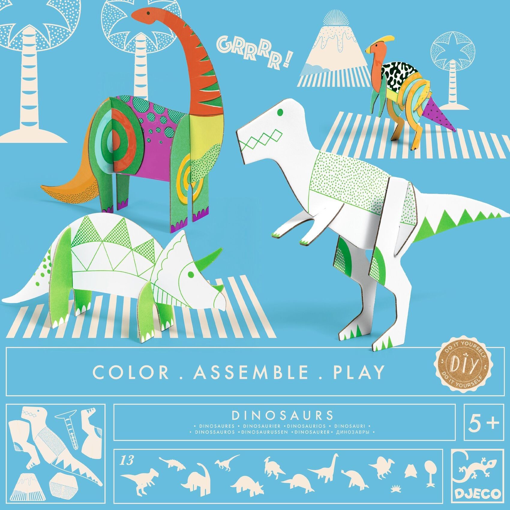 DJECO DIY Dinosauři - obrázek 1