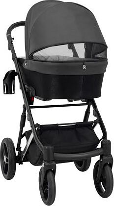 Kočárek Kunert Lazzio Premium trojkombinace stříbrný rám černý + bordó - obrázek 8
