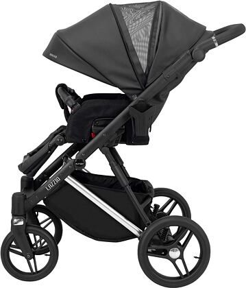 Kočárek Kunert Lazzio Eco Premium dvojkombinace stříbrný rám béžový - obrázek 15