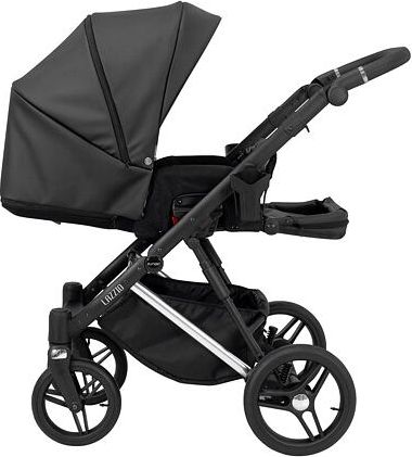 Kočárek Kunert Lazzio Eco Premium dvojkombinace stříbrný rám růžový - obrázek 18