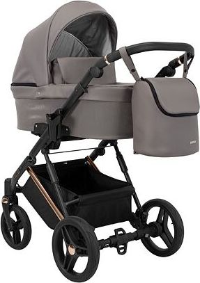 Kočárek Kunert Lazzio Eco Premium dvojkombinace cooper rám grafitový - obrázek 2