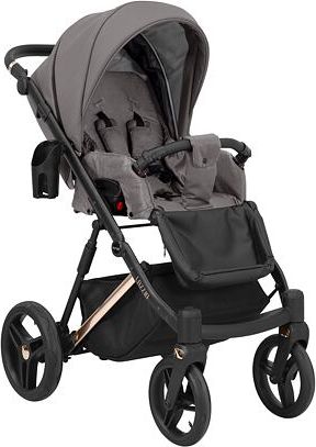 Kočárek Kunert Lazzio Eco Premium dvojkombinace cooper rám grafitový - obrázek 3