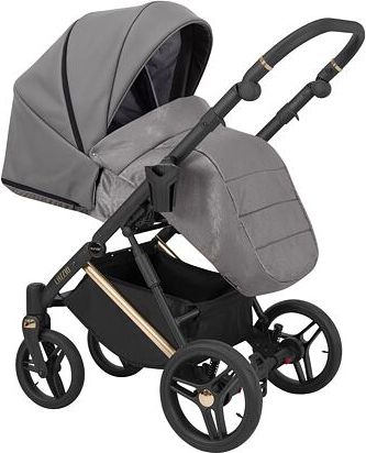 Kočárek Kunert Lazzio Eco Premium dvojkombinace cooper rám grafitový - obrázek 4
