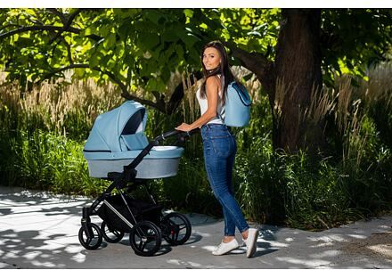 Kočárek Kunert Lazzio Eco Premium dvojkombinace cooper rám grafitový - obrázek 34