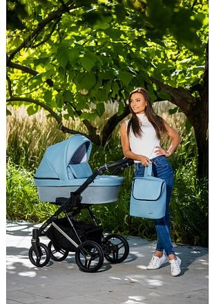 Kočárek Kunert Lazzio Eco Premium dvojkombinace cooper rám grafitový - obrázek 35