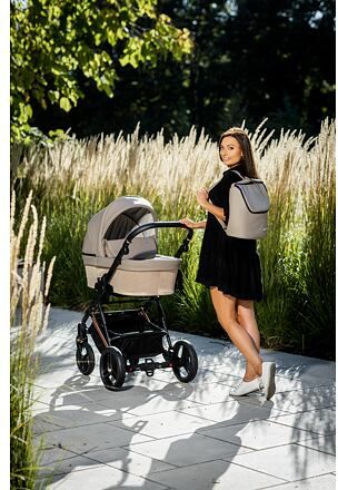 Kočárek Kunert Lazzio Eco Premium dvojkombinace cooper rám grafitový - obrázek 41