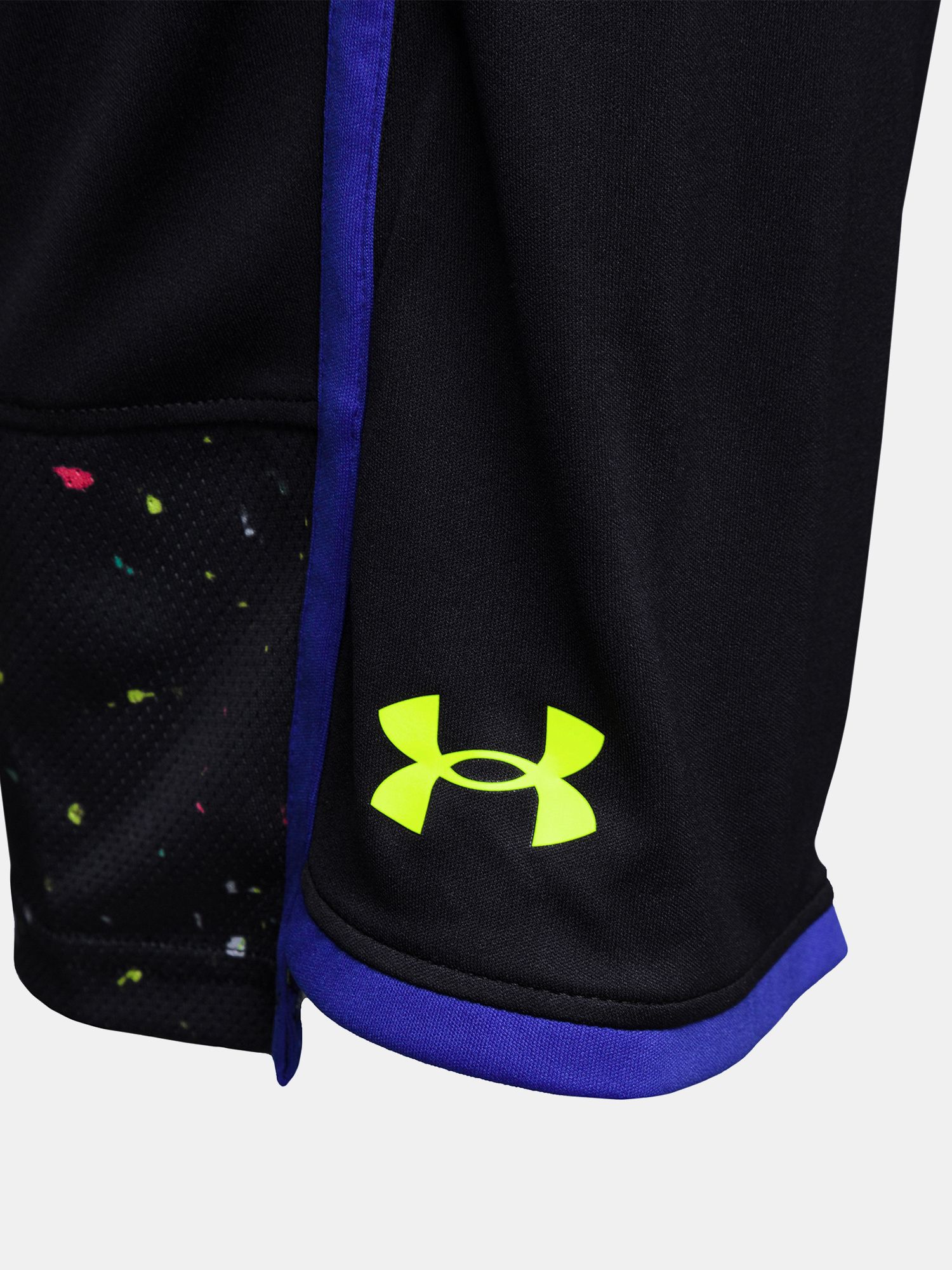 Kraťasy Under Armour Stunt 3.0 PRTD Shorts-BLK - 140-152 - obrázek 4
