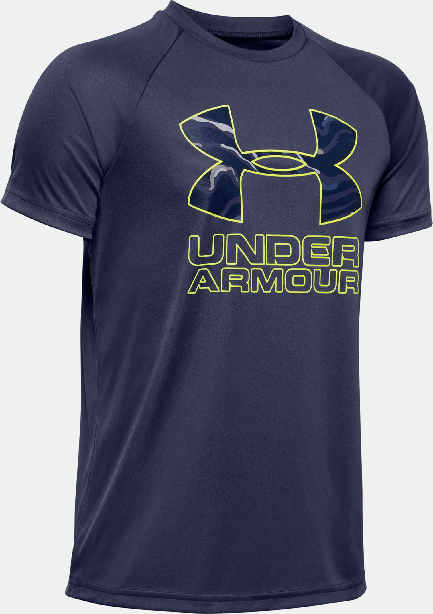 Modré klučičí tričko Under Armour - 128 - obrázek 1