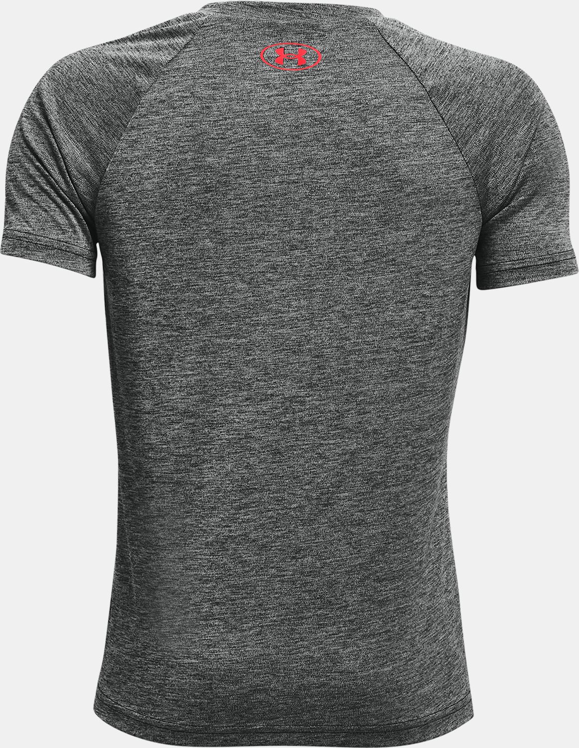 Tričko Under Armour Tech Split Logo Hybrid SS - černá - 122 - obrázek 2