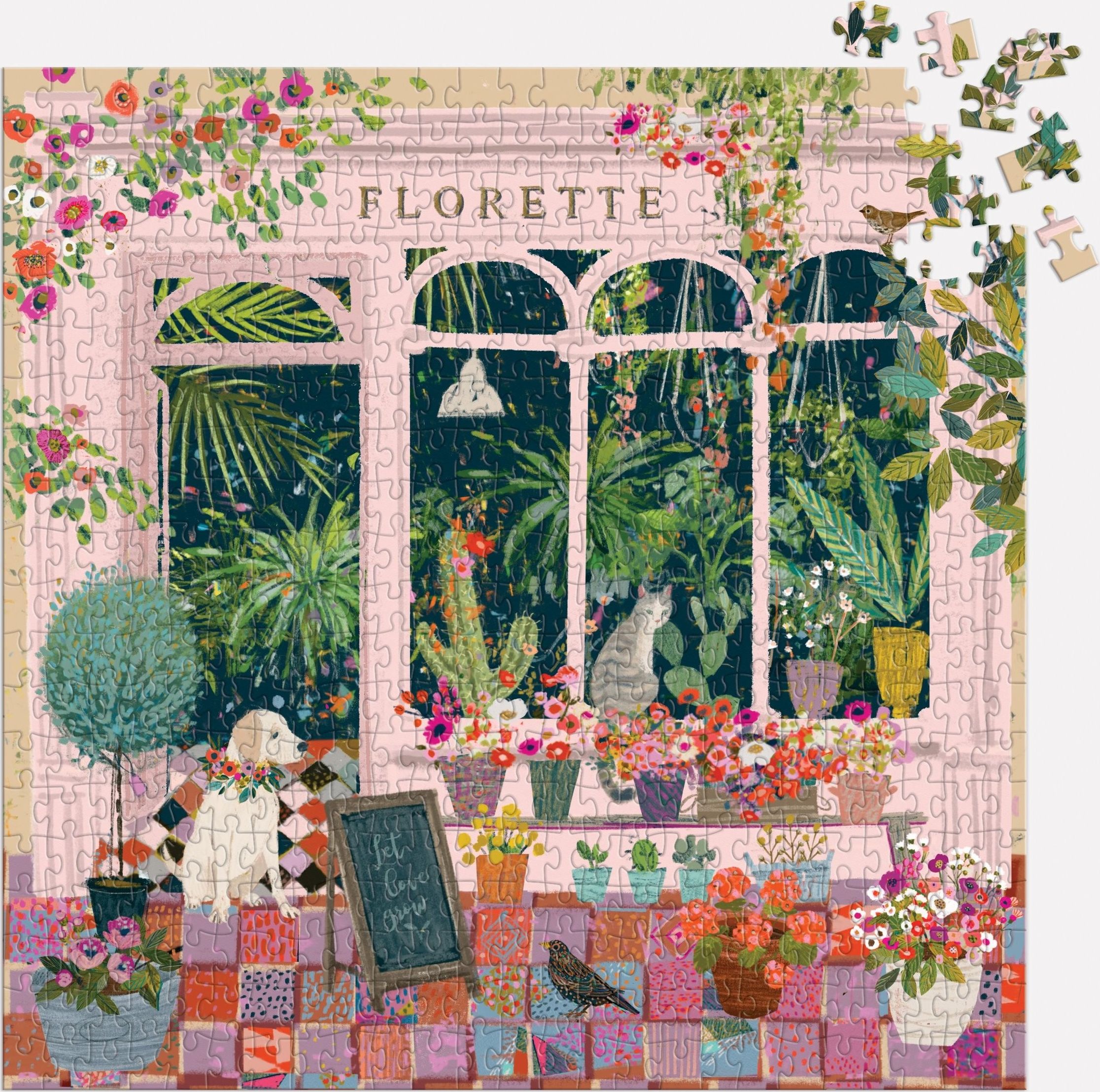 Galison Puzzle Florette 500 dílků - obrázek 2