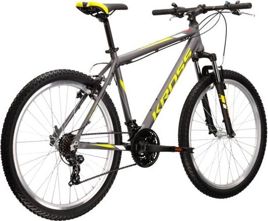 Kross Hexagon 26" - model 2022 grafitová/limetová/bílá - M (19'') - obrázek 3