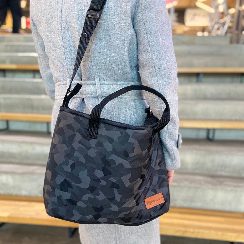 PETITE&MARS taška Bag Marble Black - obrázek 4