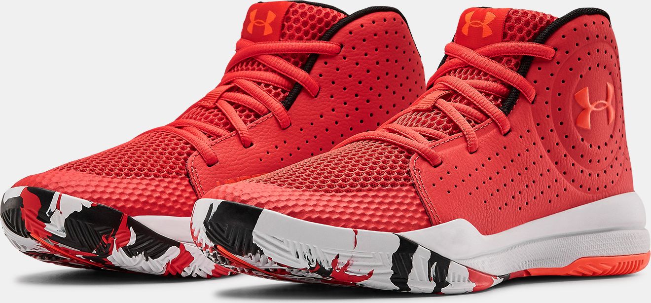 Boty Under Armour GS Jet 2019-RED - 37 1/2 - obrázek 3