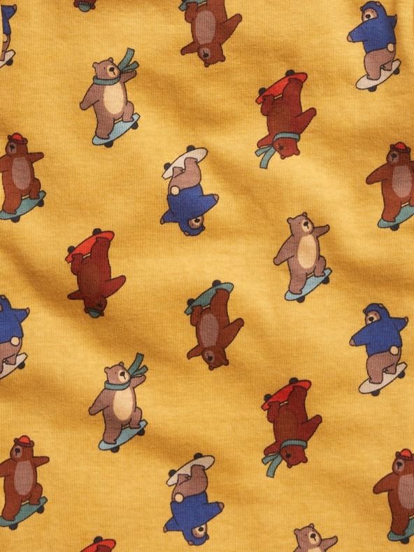 Bear Pyžamo dětské GAP | Žlutá | Chlapecké | 4 roky - obrázek 2