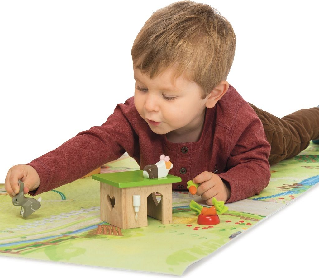 Nábytek pro panenky - Set pro morče a králíka (Le Toy Van) - obrázek 3