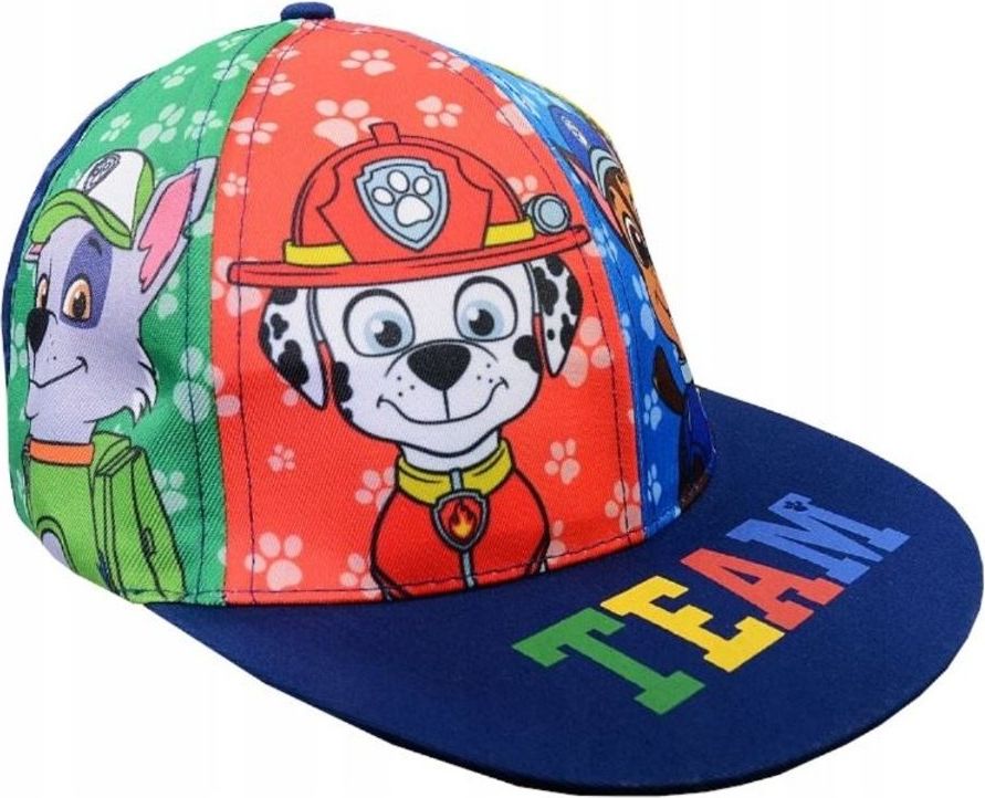 E plus M · Dětská / chlapecká kšiltovka s rovným kšiltem Tlapková patrola - Paw Patrol 54 - obrázek 2