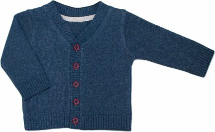 Kojenecký svetřík K-Baby - grafit, Velikost koj. oblečení 62 (2-3m)