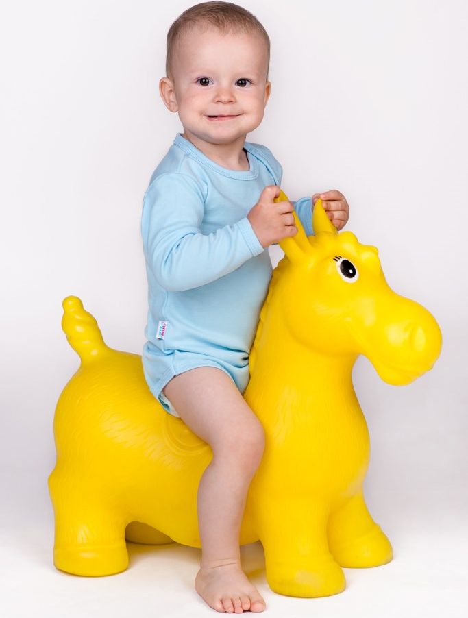 NEW BABY Kojenecké body s dlouhým rukávem New Baby Pastel modré 68 100% bavlna 68 (4-6m) - obrázek 3