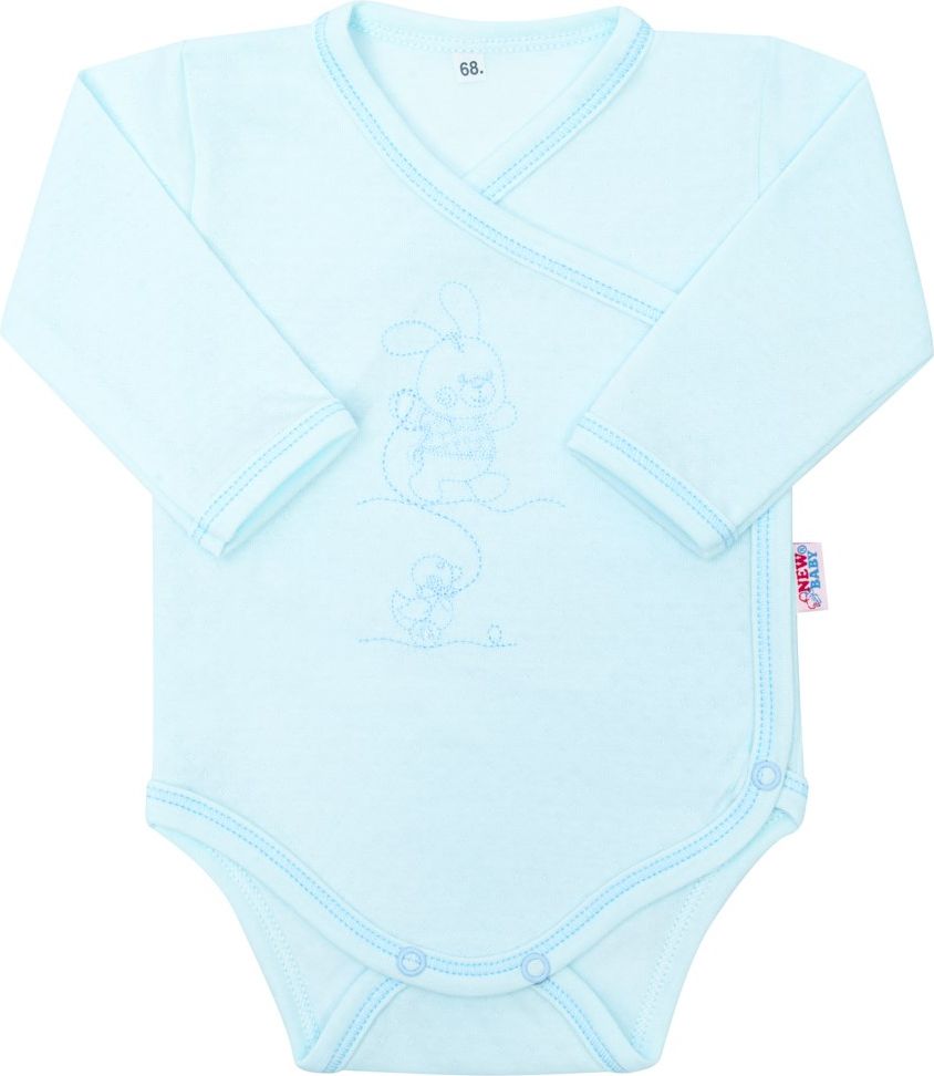 NEW BABY Kojenecká bavlněná soupravička Good Friends modrá 100% Bavlna 62 (3-6m) - obrázek 2