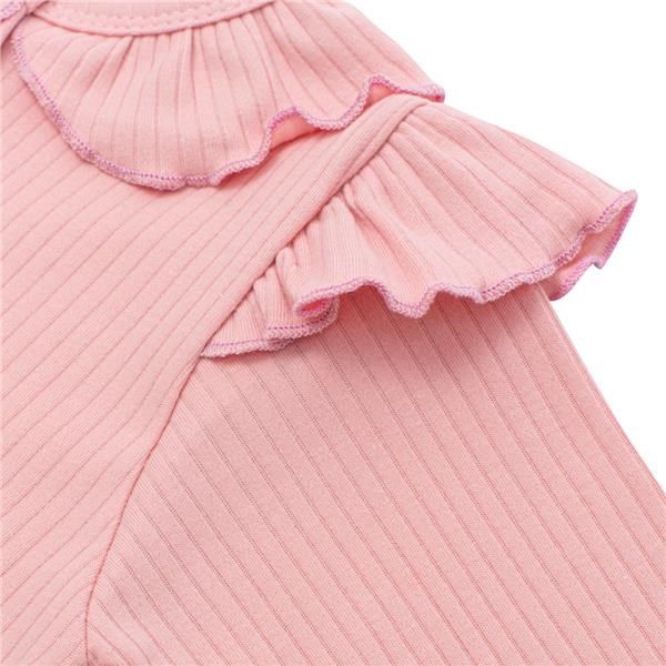 NEW BABY 2-dílná kojenecká souprava Stripes růžová 68 100% Bavlna 68 (4-6m) - obrázek 4