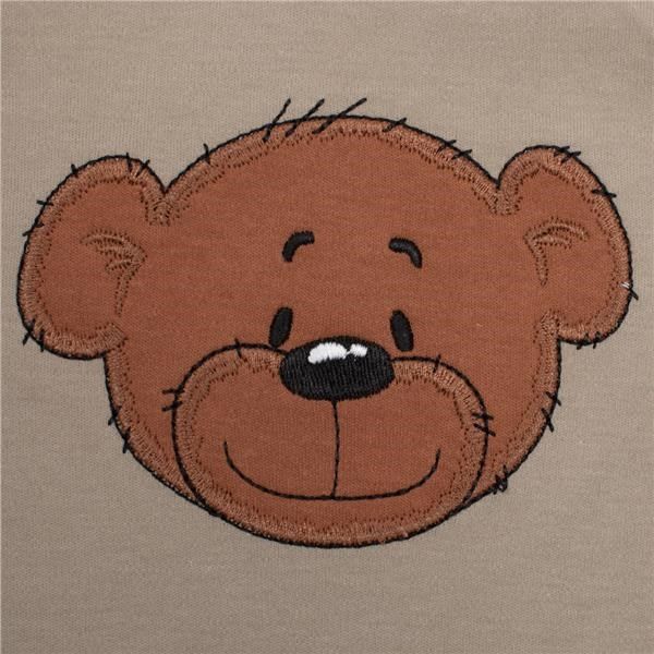 NEW BABY Kojenecké bavlněné celorozepínací body BrumBrum latte 100% bavlna 62 (3-6m) - obrázek 2