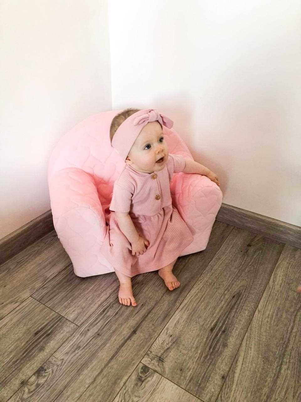 NEW BABY Kojenecké bavlněné šatičky s čelenkou Practical 100% bavlna 56 (0-3m) - obrázek 4