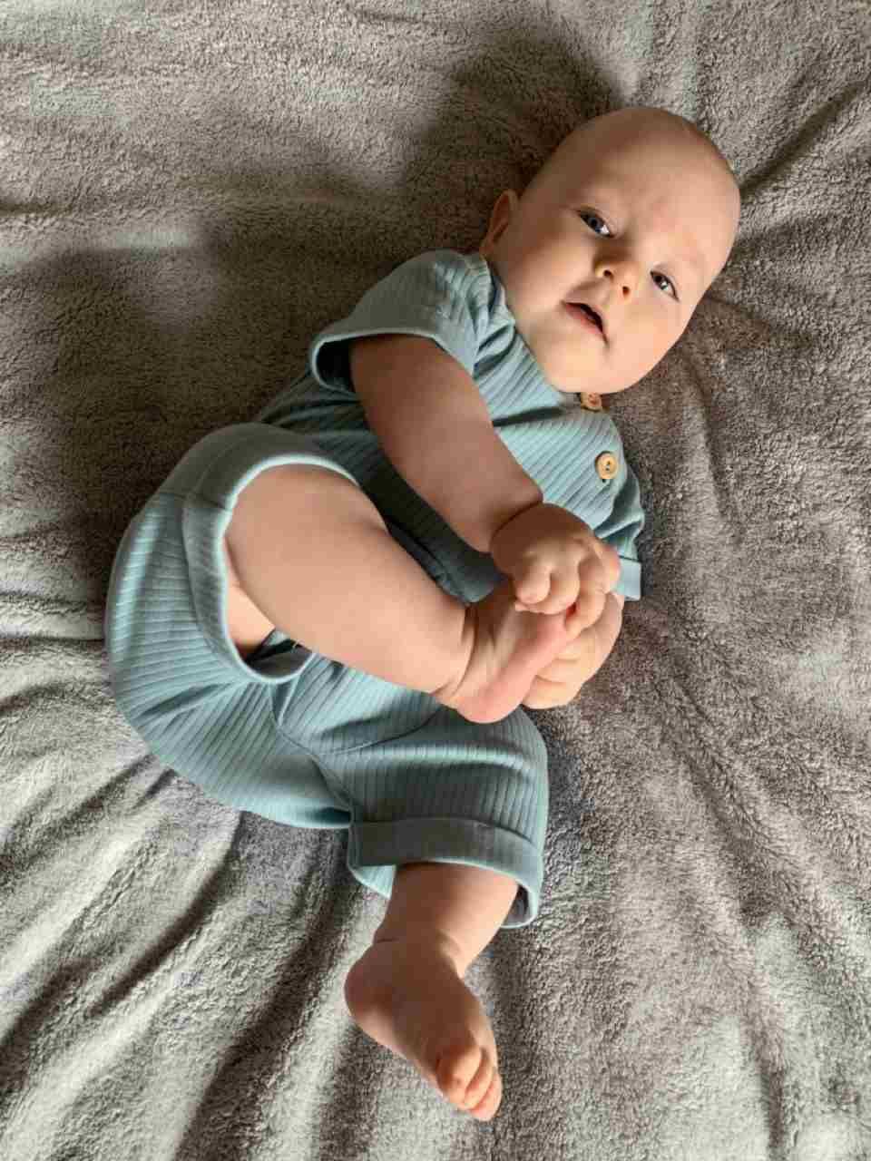 NEW BABY Kojenecká letní souprava tričko a kraťásky Practical 100% bavlna 74 (6-9m) - obrázek 4