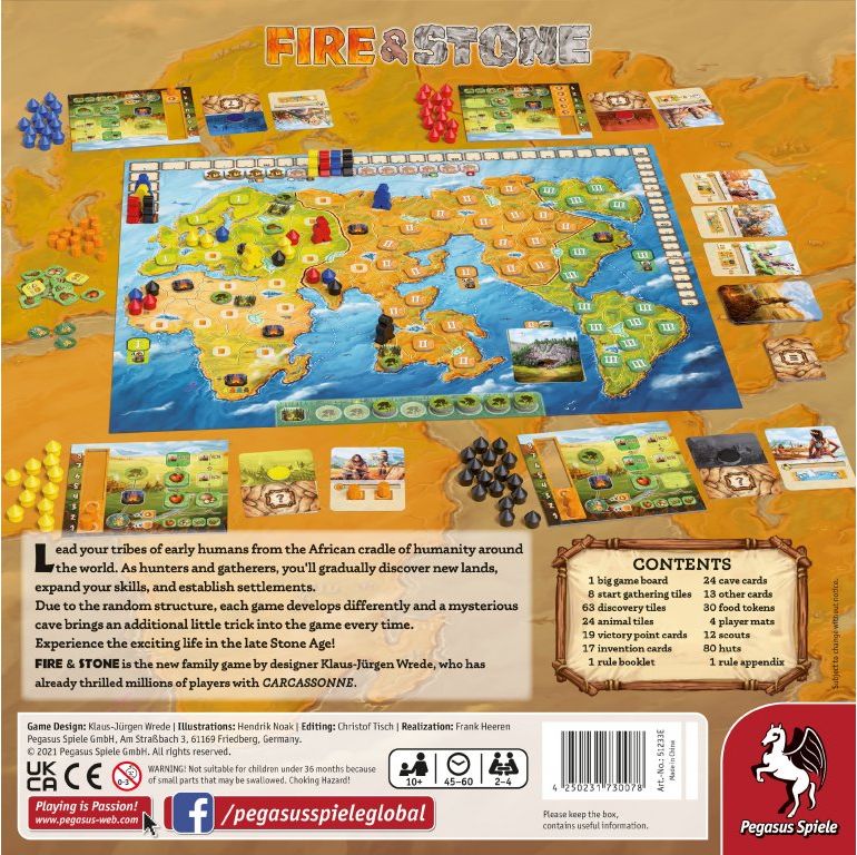 Pegasus Spiele Fire & Stone - obrázek 5