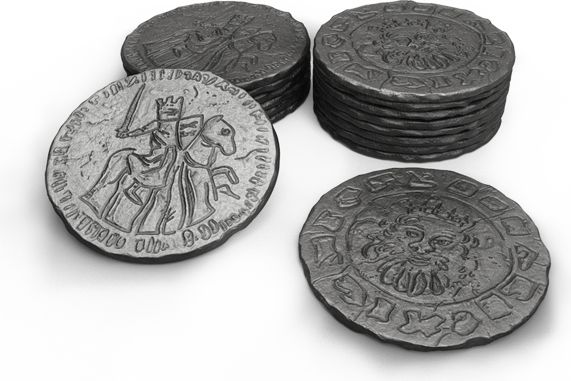 Final Frontier Games Robin Hood and the Merry Men: Set of 60 Metal coins - obrázek 1