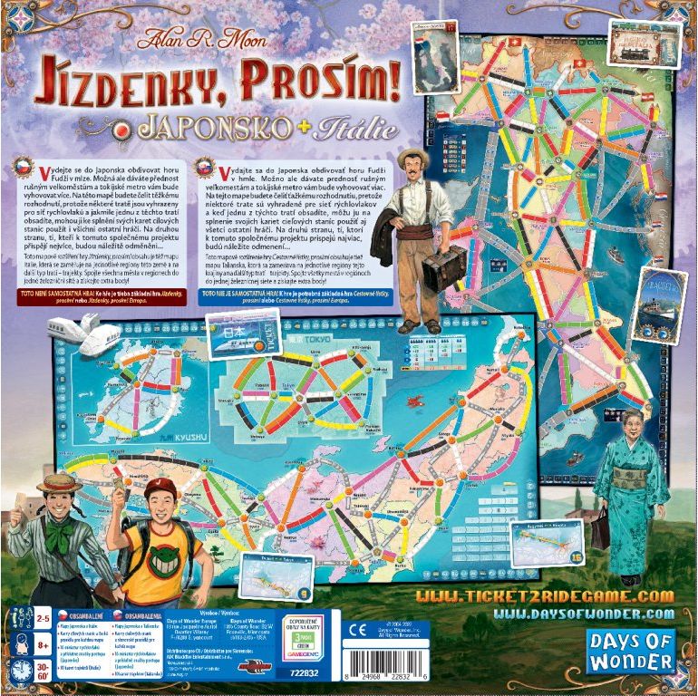 Blackfire CZ Jízdenky, prosím! Japonsko a Itálie - obrázek 6