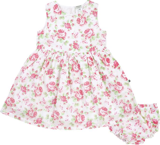JACKY Elegantní šaty s kalhotkami SUMMER STYLES, vel. 80, růžová/potisk - obrázek 2
