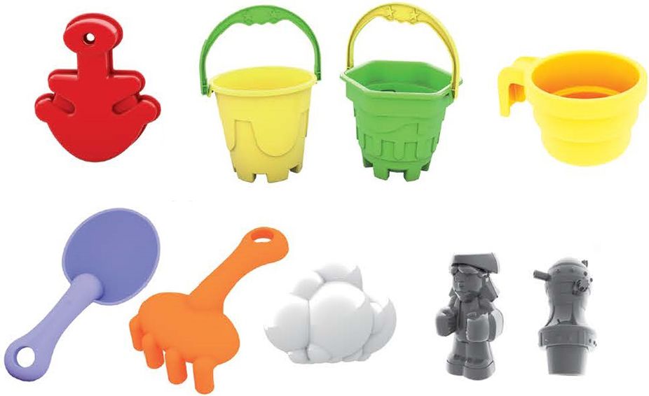 PETITEMARS PETITE&MARS Stolek hrací na vodu a písek Sandy Jack - obrázek 2